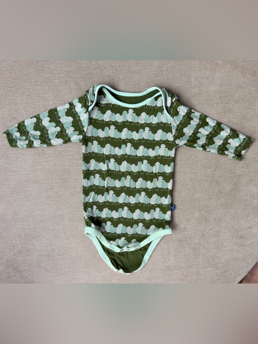 Kickee Pants “Moss Chicks” One Piece